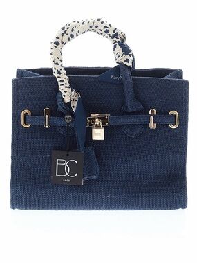 BC Handbags Blue Woven Scarf-Accent Satchel Crossbody Bag – NWT